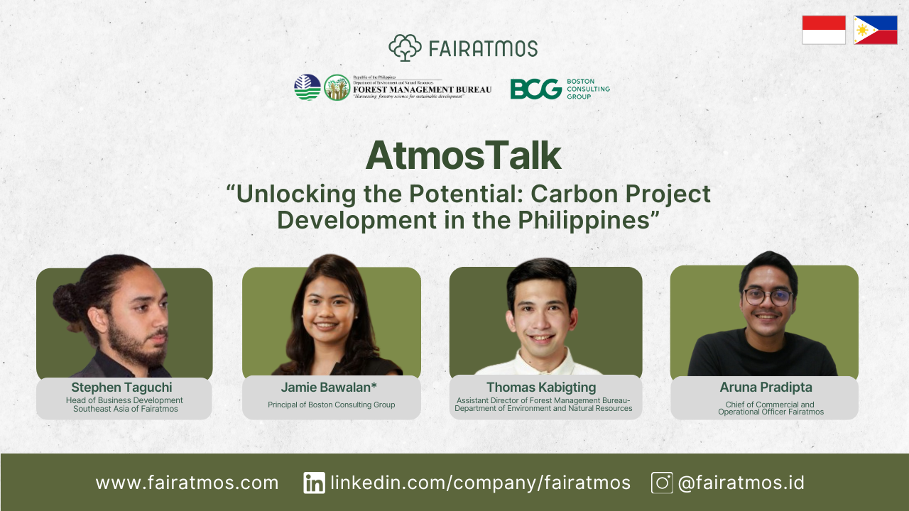 AtmosTalk: “Unlocking the Potential: Carbon Project Development in the Philippines”