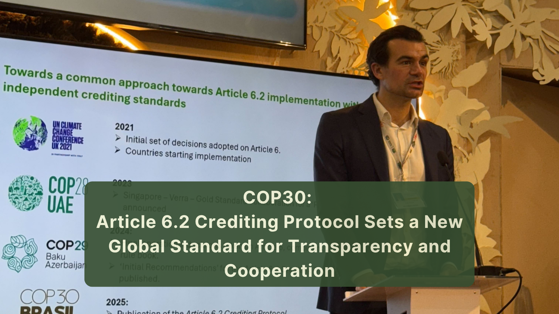 Fairatmos at COP30: Article 6.2 Crediting Protocol Sets a New Global Standard for Transparency and Cooperation