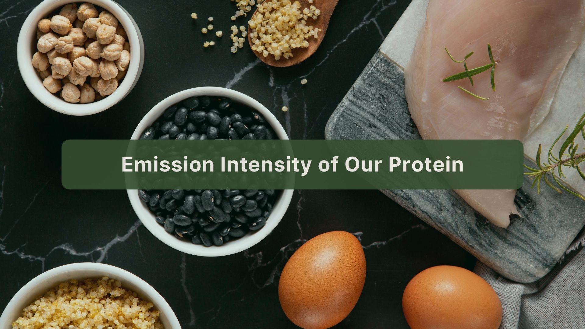 Carbon Footprint of Protein Sources