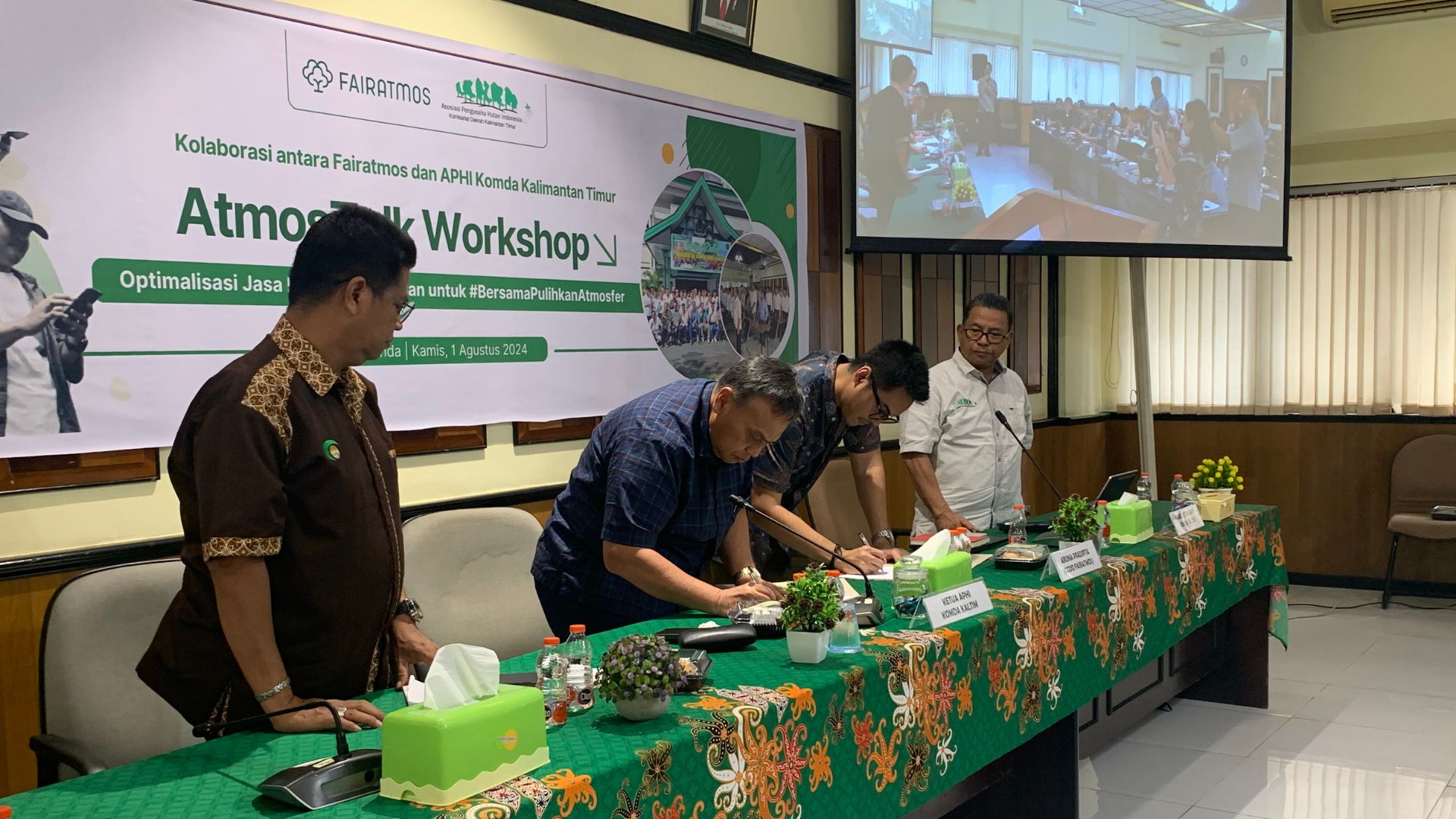 Fairatmos and APHI East Kalimantan Collaborate to Optimize Forest Environmental Services