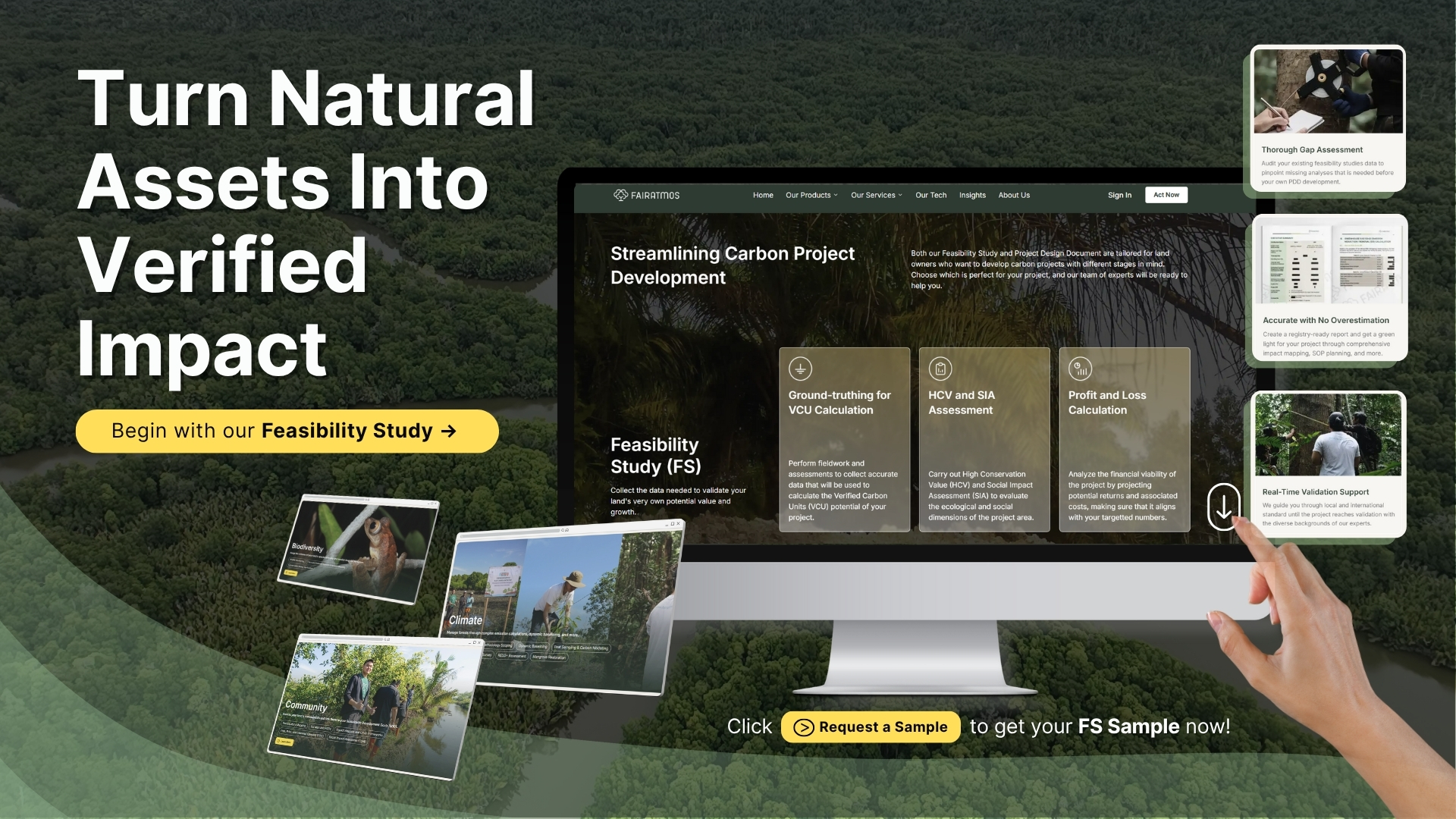 Is Your Land Ready for a Carbon Project? Start your Feasibility Study with us!