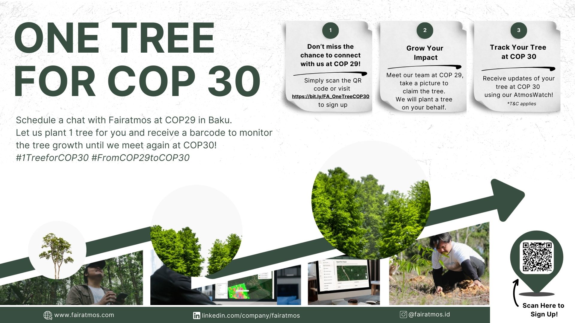 Let’s Make COP29 a Game-Changer – Join Our "One Tree for COP30" Campaign! 🌱