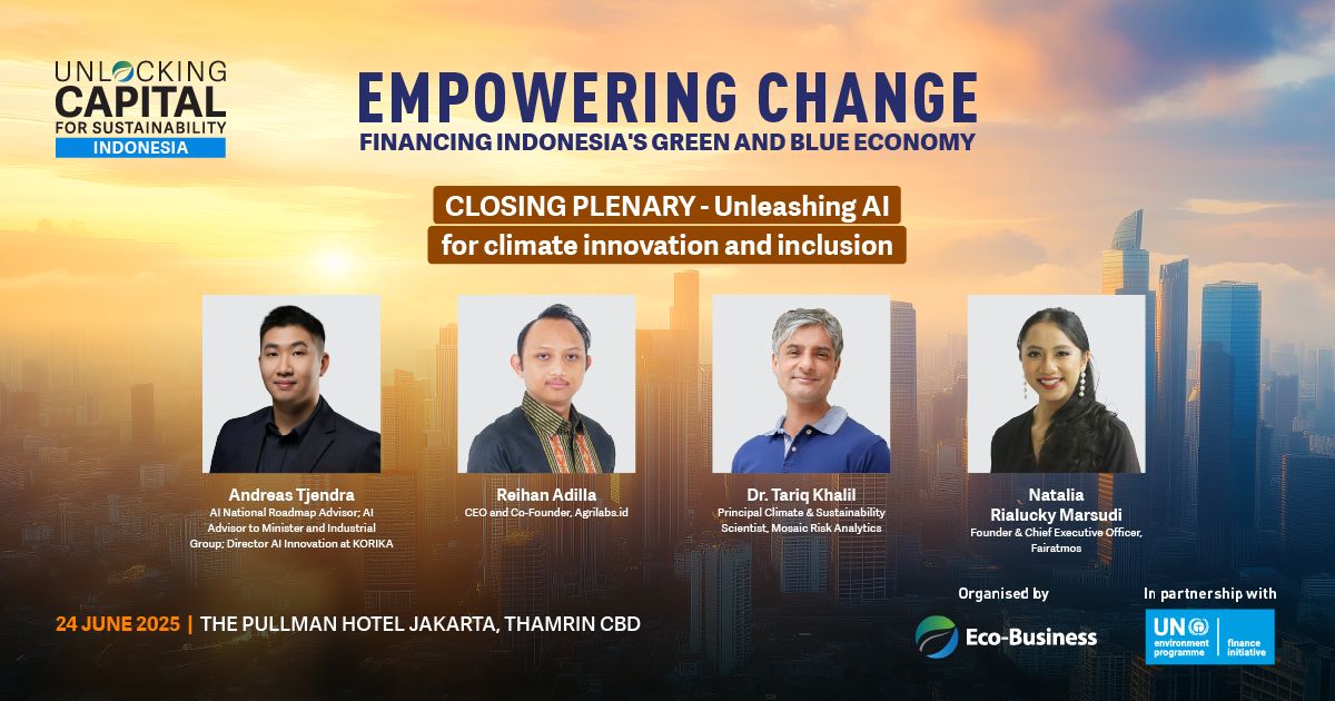 Power of AI for Climate Innovation at ‘Unlocking Capital for Sustainability 2025’