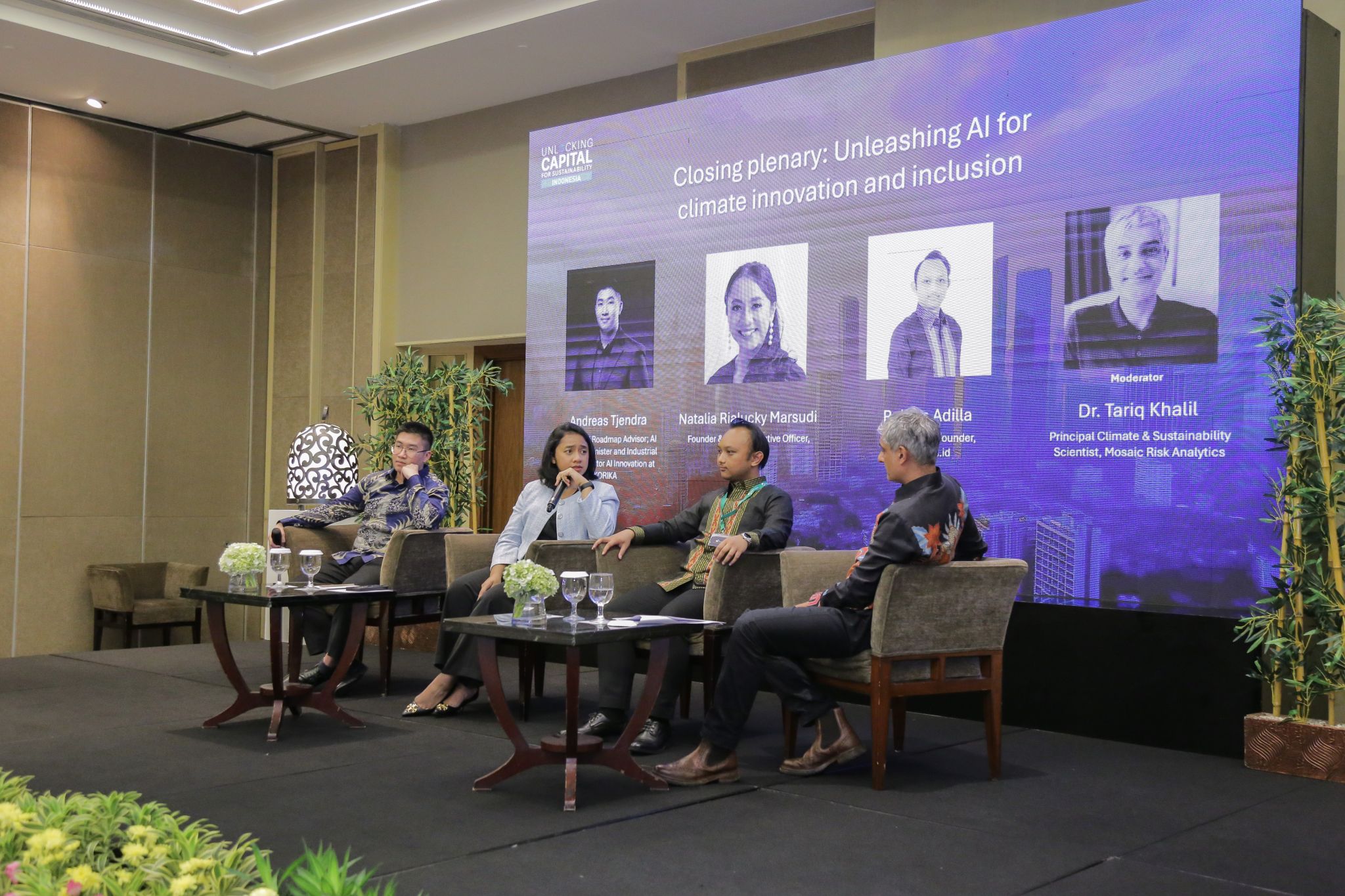 Power of AI for Climate Innovation at ‘Unlocking Capital for Sustainability 2025’